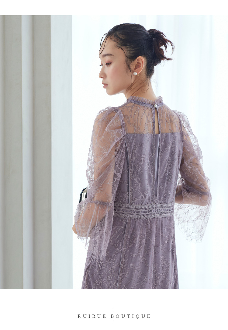 RUIRUE BOUTIQUE パーティードレス 結婚式 ワンピース 大きい