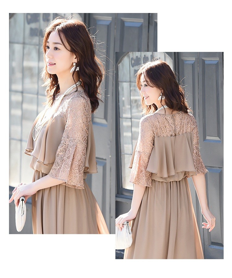 RUIRUE BOUTIQUE パーティードレス 結婚式 ワンピース 大きい