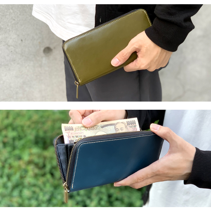 栃木レザー メンズ 長財布 財布 本革 牛革 レディース 大容量 ラウンド