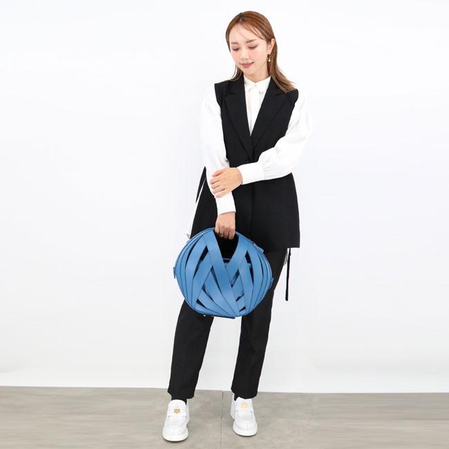 PERRIN Paris ペランパリ LE PANIER ル パニエ レザーハンドバッグ ミディアム PERRIN Paris ペランパリ LE PANIER ル パニエ レザーハンドバッグ ミディアム