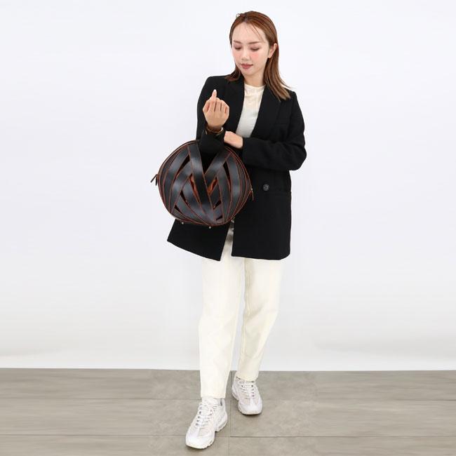 PERRIN Paris ペランパリ LE PANIER ル パニエ レザーハンドバッグ ミディアム PERRIN Paris ペランパリ LE PANIER ル パニエ レザーハンドバッグ ミディアム