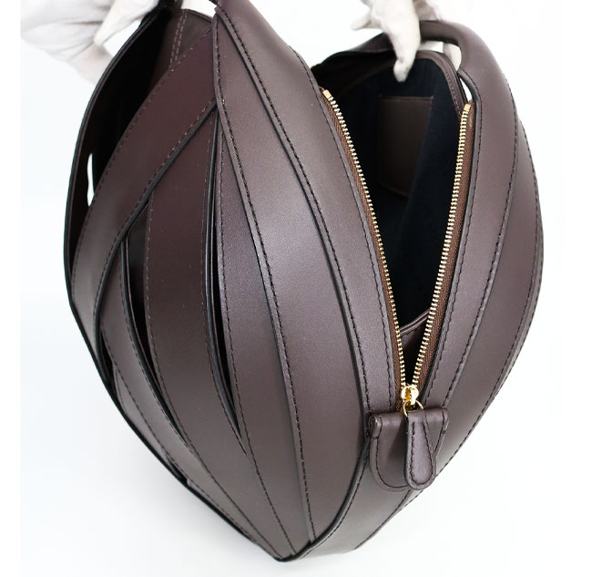 【新品 未使用 日本製】 PERRIN Paris　ペランパリ LE PANIER ル パニエ レザーハンドバッグ ミディアム 【HOV2255988731】(82478円)