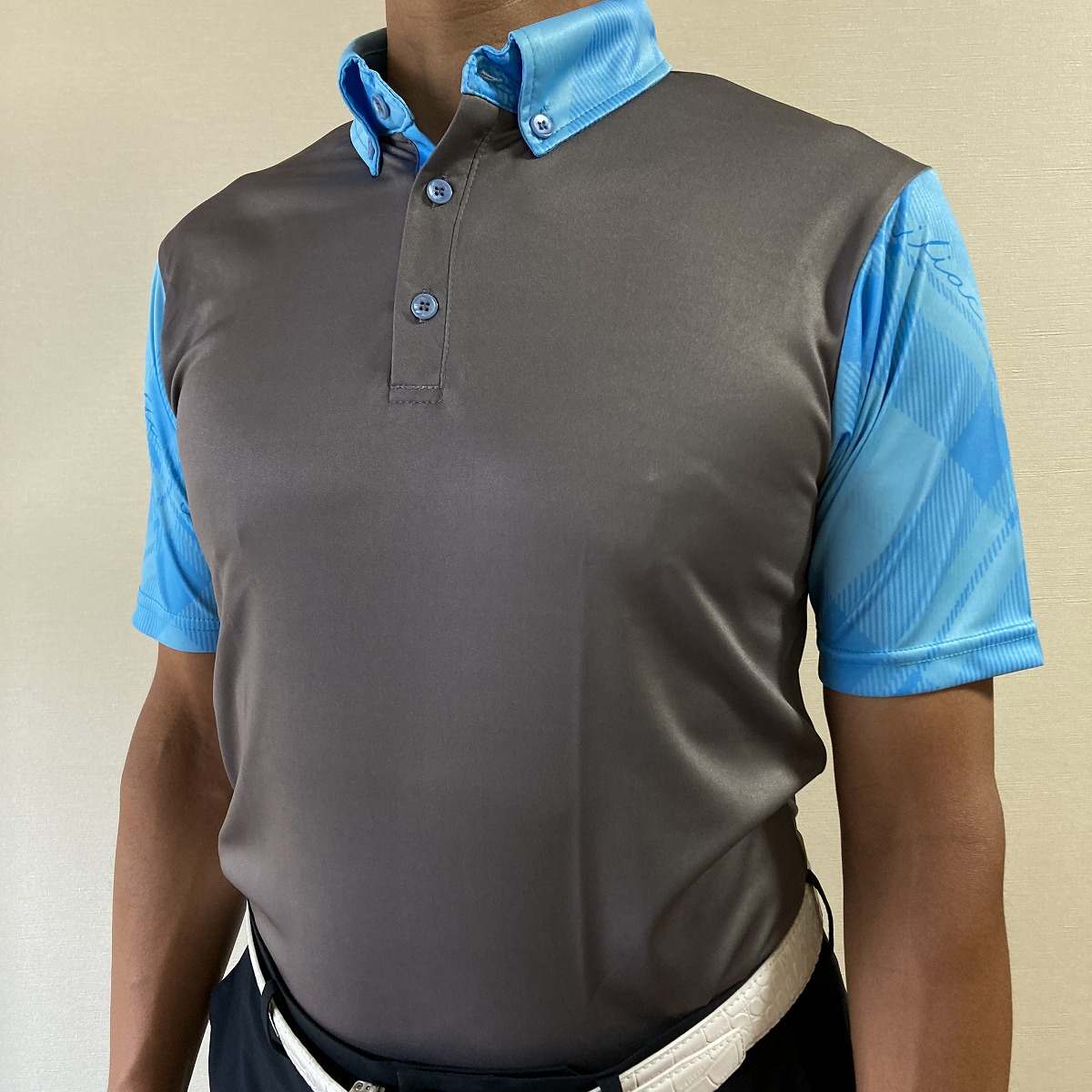 iliac(イリアック) Golf ポロシャツ S ブラック ゴルフシャツ ポロシャツ ソリッド イリアック ゴルフ ブラック