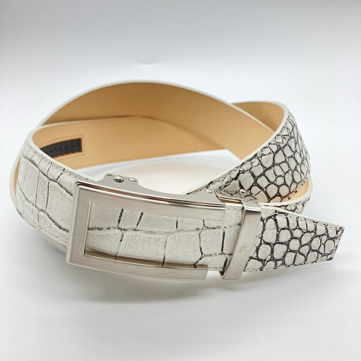 ラチェット式ベルト メンズ レディース 本革 ルールズゴルフ