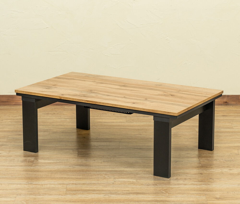 こたつテーブル 長方形 おしゃれ こたつ 木製 105cm リビングテーブル 北欧｜rumo5｜02