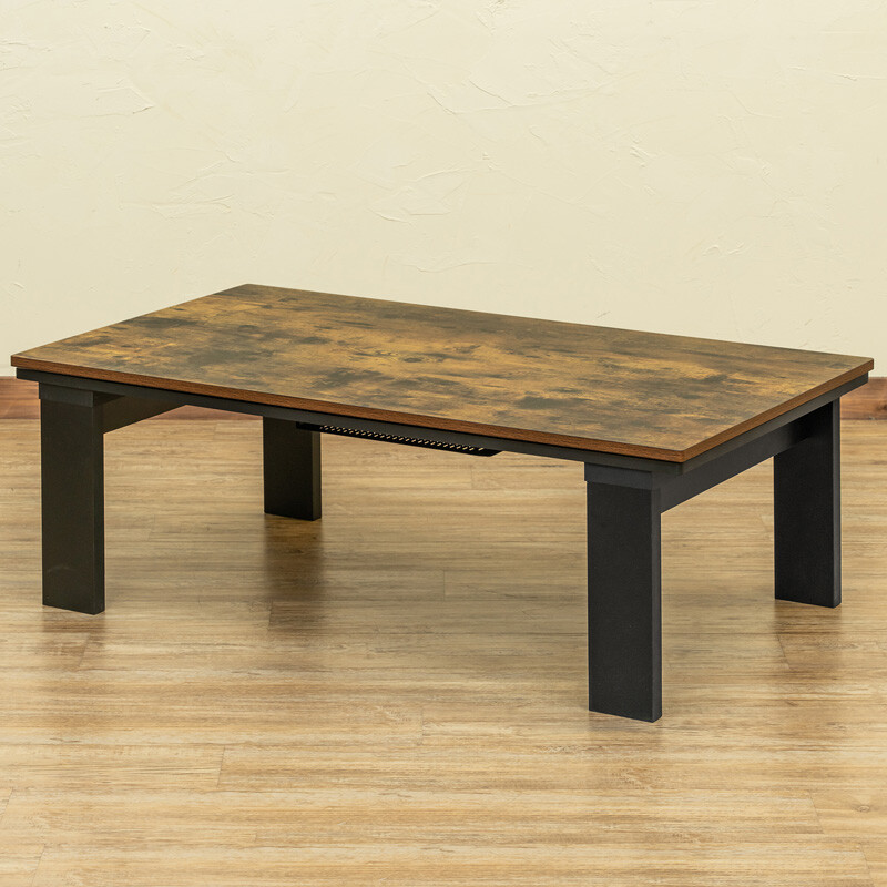 こたつテーブル 長方形 おしゃれ こたつ 木製 105cm リビングテーブル 北欧｜rumo5｜04