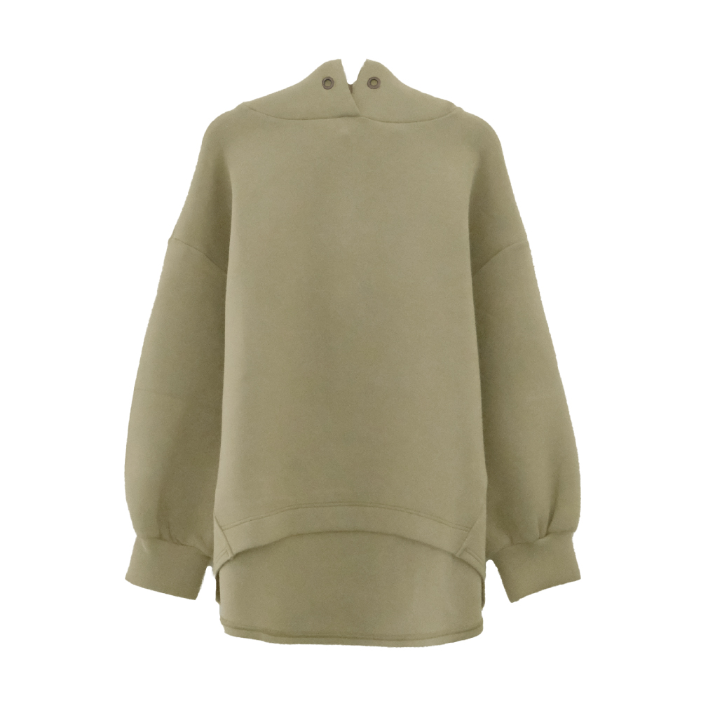 aquagarage ダンボールニットバルーンパーカー 秋 冬 M L