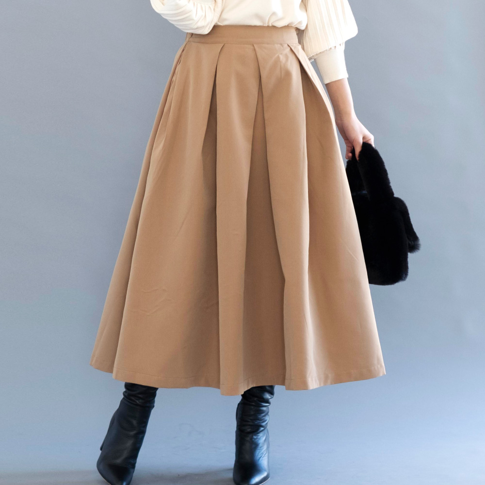 aquagarage（アクアガレージ） ボックスタックフレアスカート