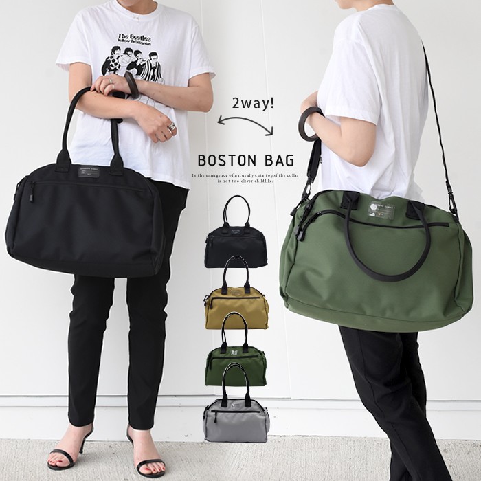 ボストンバッグ レディース メンズ 2way 旅行カバン アクアガレージ Aquagarage 公式 Aquagarage アクアガレージ