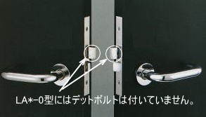 MIWA LA51−0型 （レバーハンドル錠） 左右勝手兼用 