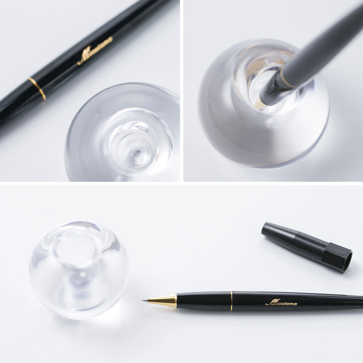 Mizutama (With Pen) 水たま（ペン付）ペン立て ガラス 100% 100PERCENT（ヒャクパーセント） | 100percent | 05