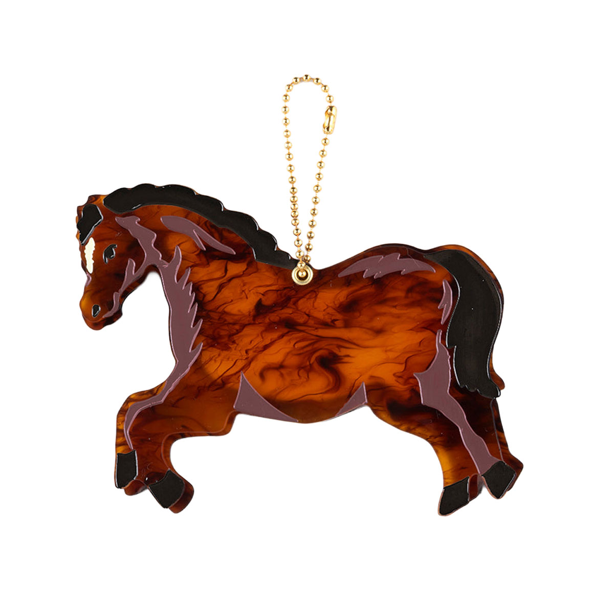 JOliJOli ダイカットチャームミラー マーブル柄 手鏡 HEMING'S |  | 06