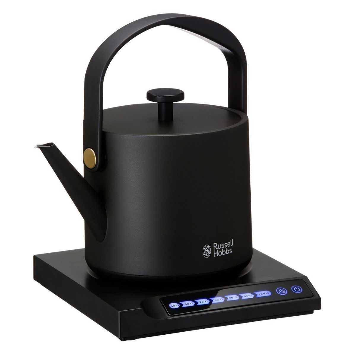 ラッセル・ホブス T Kettle ブラック(1個)[電気ポット・電気ケトル] RUSSELL HOBBS（ラッセルホブス） T Kettle Tケトル 電気ケトル : 走人