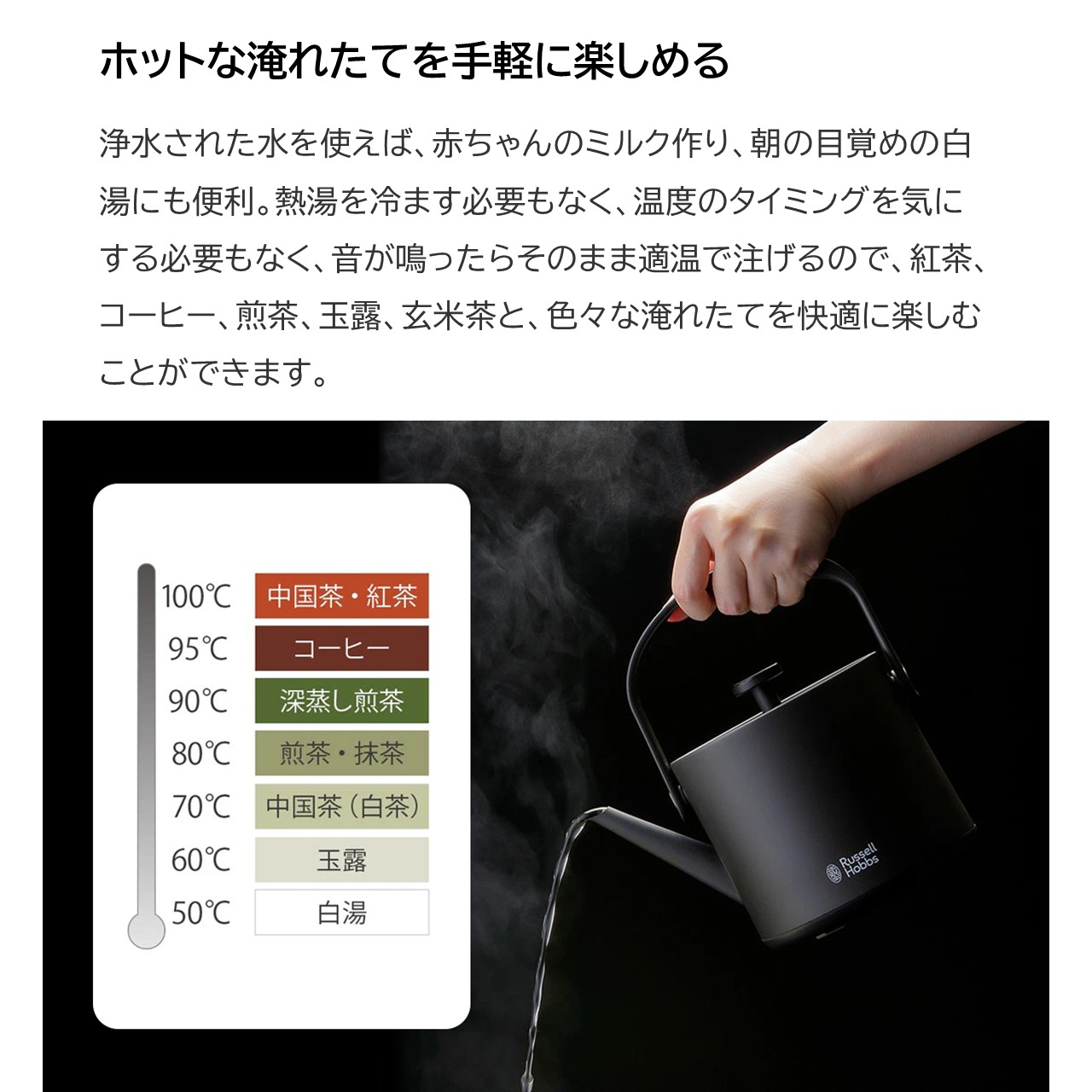 Russell Hobbs ラッセルホブス T Kettle Tケトル 電気ケトル | RUSSELL HOBBS | 05