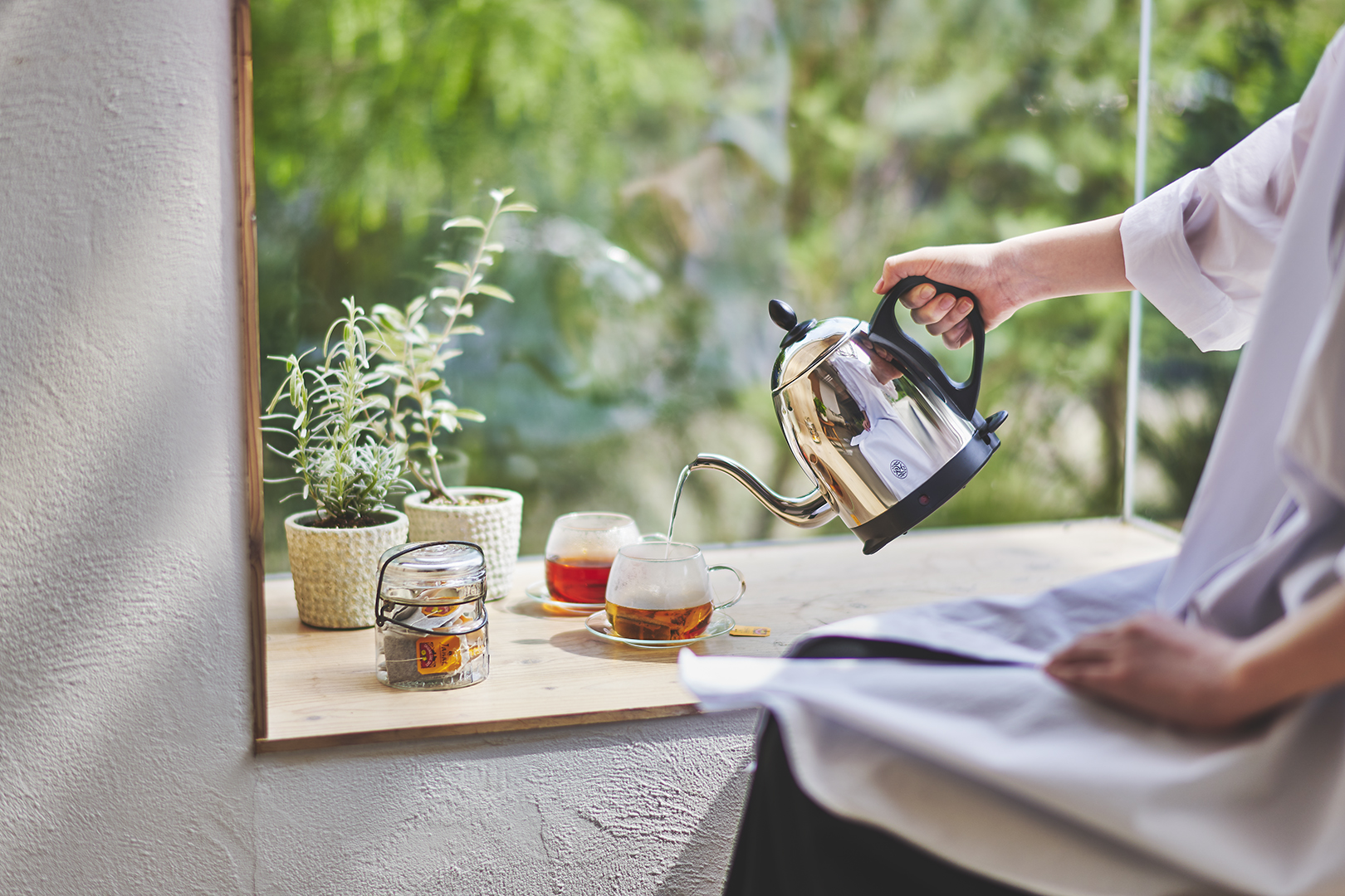 RUSSELL HOBBS（ラッセルホブス） Cafe Kettle カフェケトル 0.8L 電気