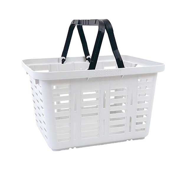 ポストジェネラル ヘビーデューティバスケット HEAVY DUTY BASKET ダル ホワイト（DULL WHITE）98194-0033 | POST GENERAL | 01