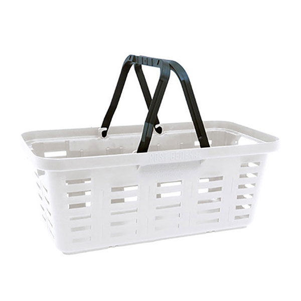 ポストジェネラル ヘビーデューティバスケット ロング HEAVY DUTY BASKET LONG ダル ホワイト（DULL WHITE）98194-0036 | POST GENERAL | 01