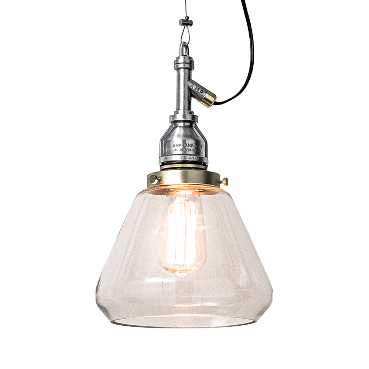 AMP GLASS LAMP STD アンパサンド ガラスランプ ワイヤー ペンダント