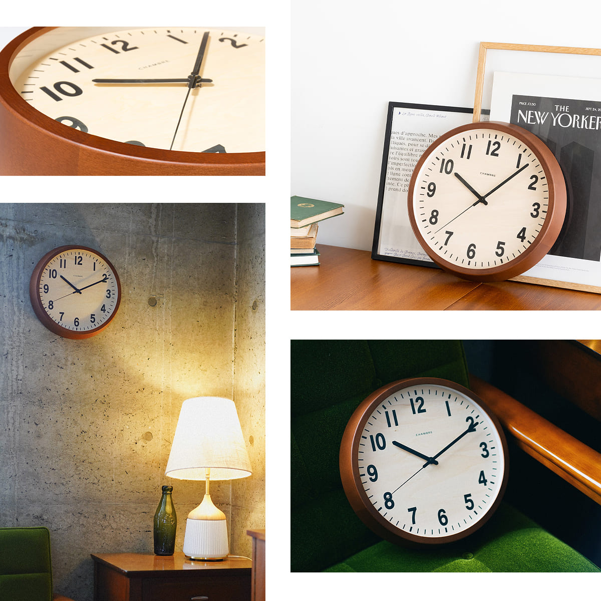 電波時計 PUBLIC CLOCK【CAFE BROWN】 |  | 09