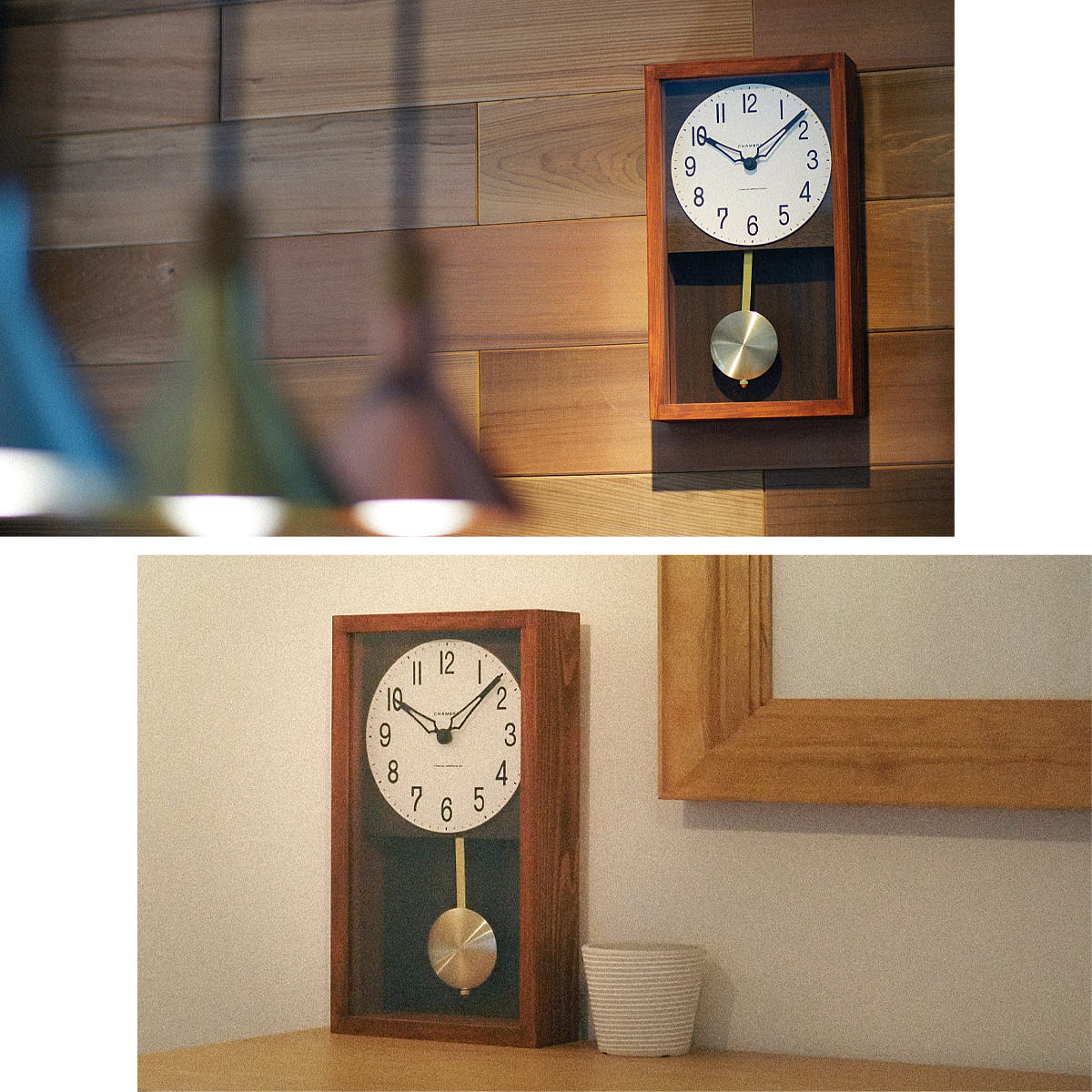 振り子時計 HINOKI PENDULUM CLOCK【CAFE BROWN】 |  | 09
