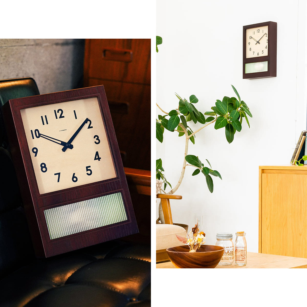 振り子時計 FROSTED PENDULUM CLOCK【DARK BROWN】 |  | 08