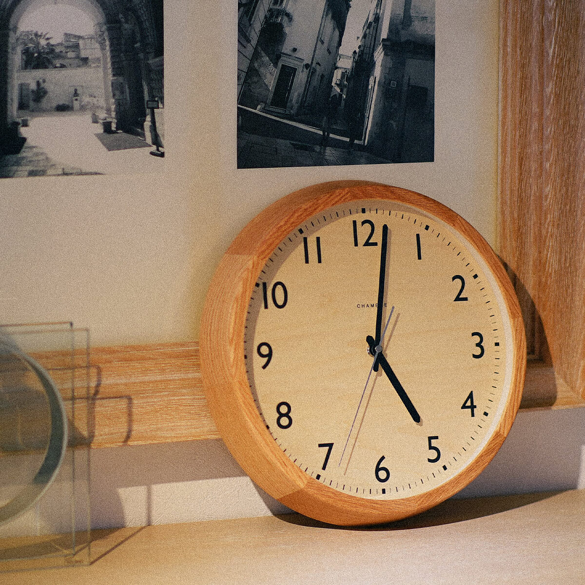 電波時計 DROP CLOCK【OAK】 |  | 09