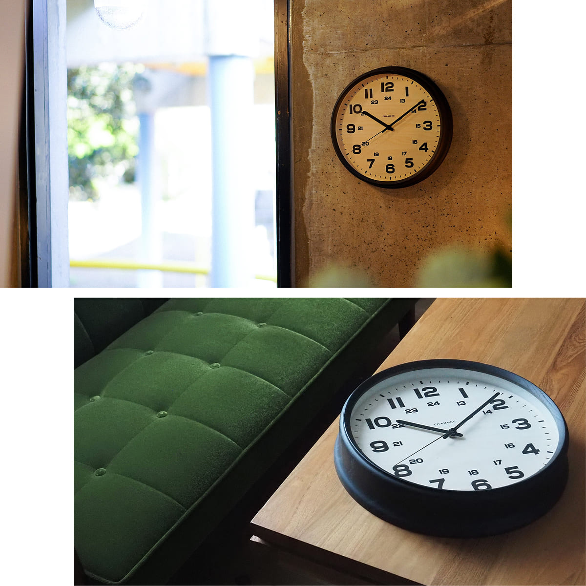 電波時計 BRAM CLOCK【CHARCOAL GRAY】 |  | 09