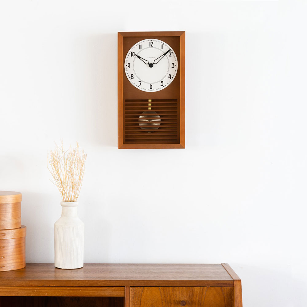 振り子時計 LATTICE PENDULUM CLOCK【CAFE BROWN】 |  | 06