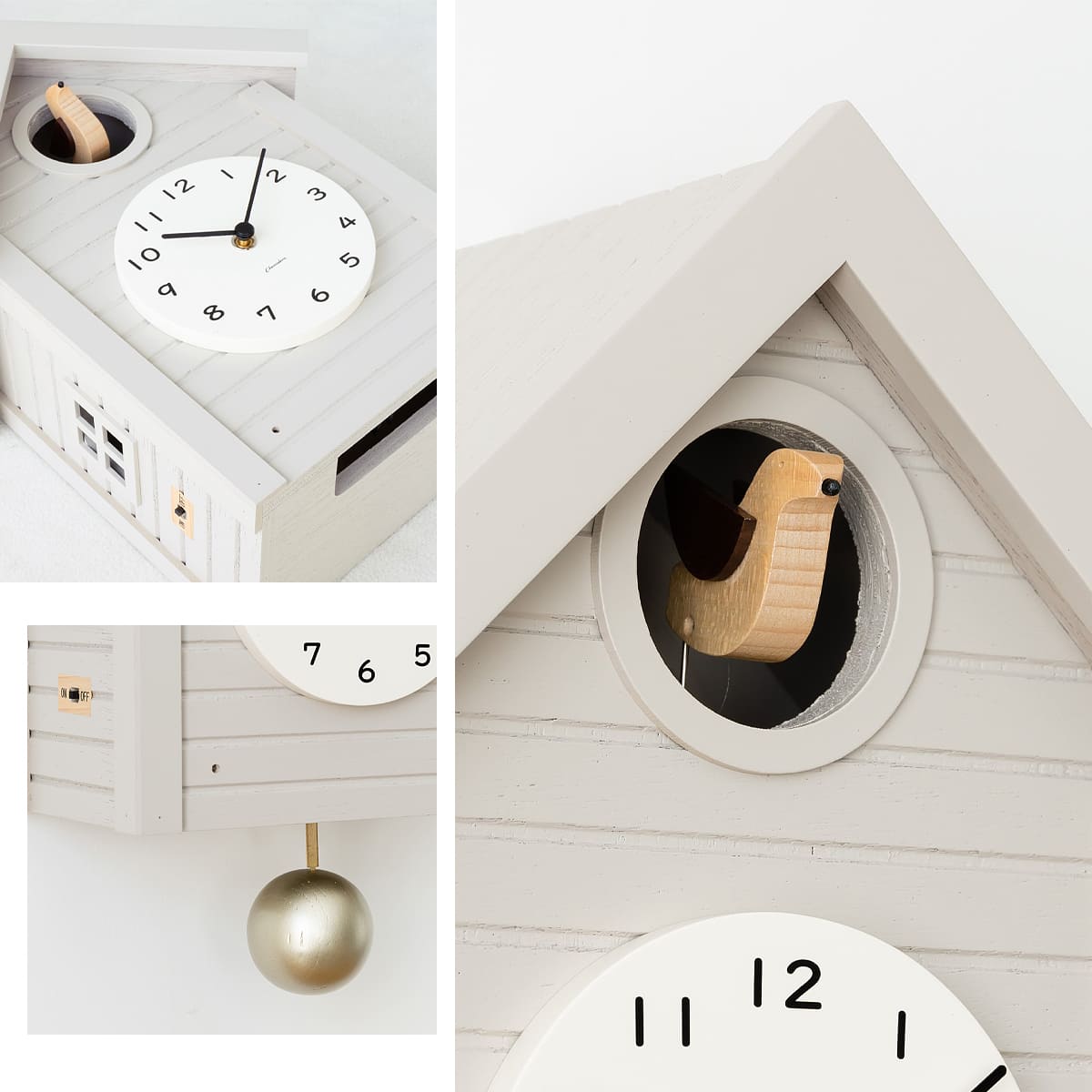 鳩時計 Cuckoo CLOCK【WARM GRAY】 |  | 08