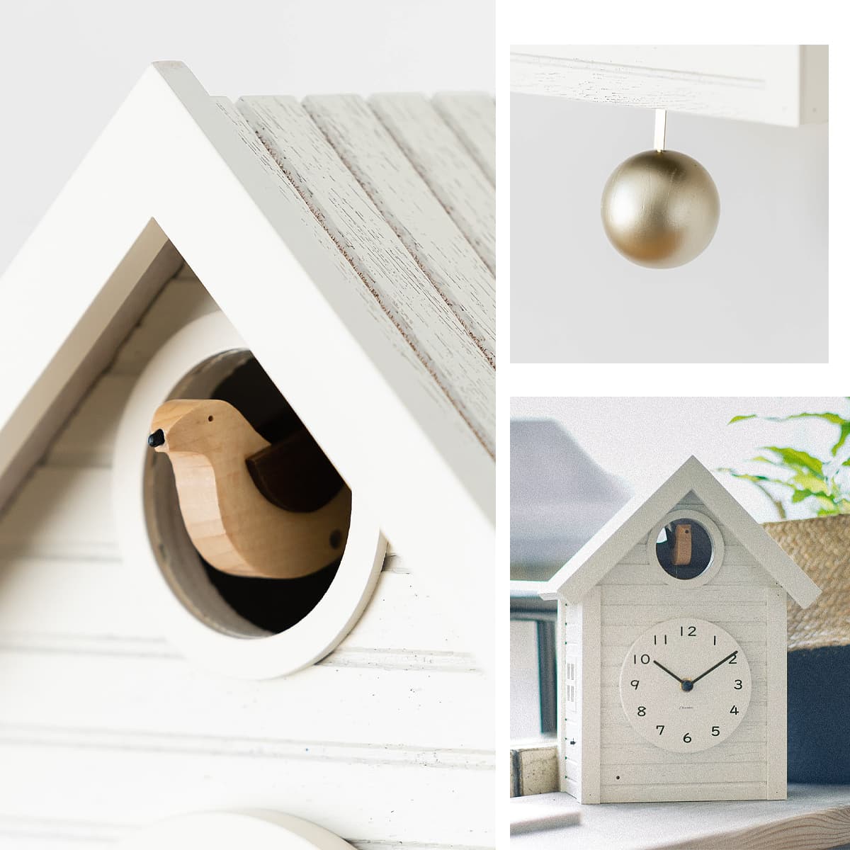 鳩時計 Cuckoo CLOCK【WHITE】 |  | 08
