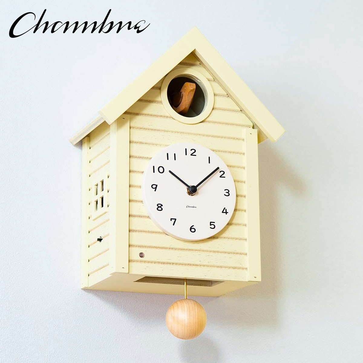 鳩時計 Cuckoo CLOCK【YELLOW】 | 
