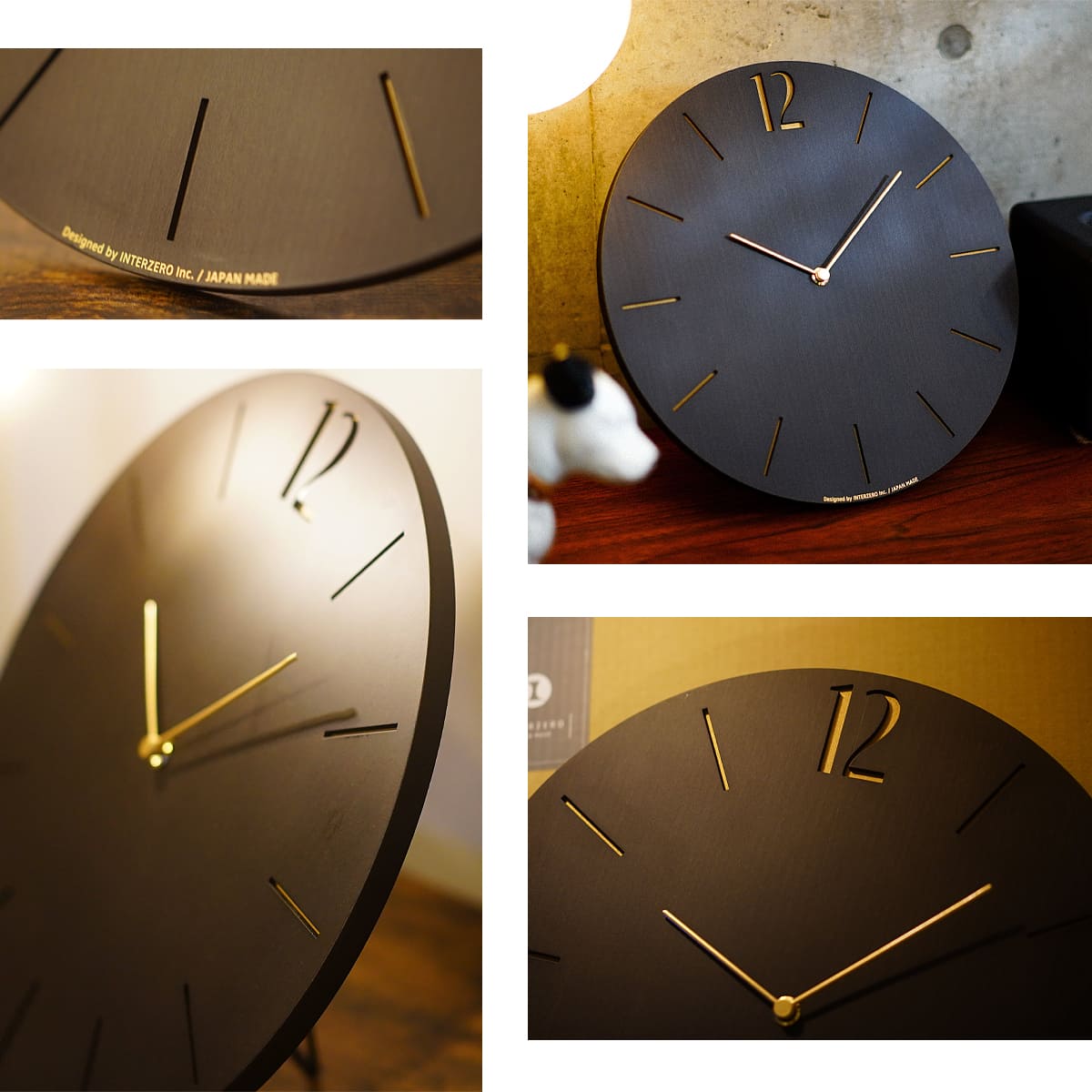 電波時計 PROUD CLOCK 【BLACK】 |  | 09