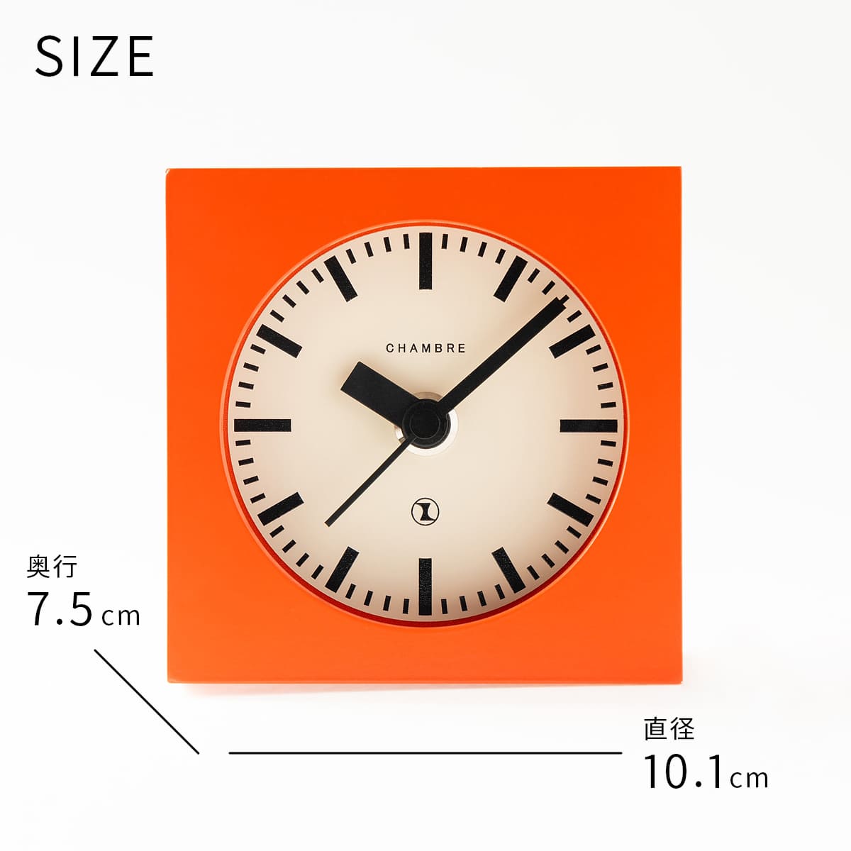 BLOCK DESK CLOCK 【RED】 |  | 06