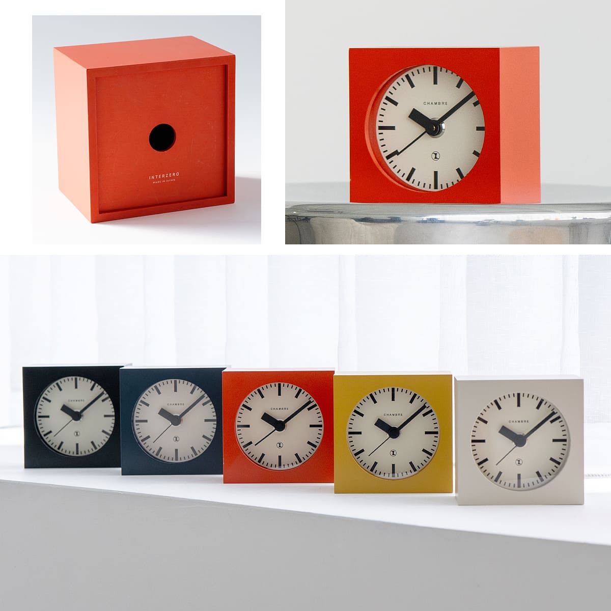 BLOCK DESK CLOCK 【RED】 |  | 08