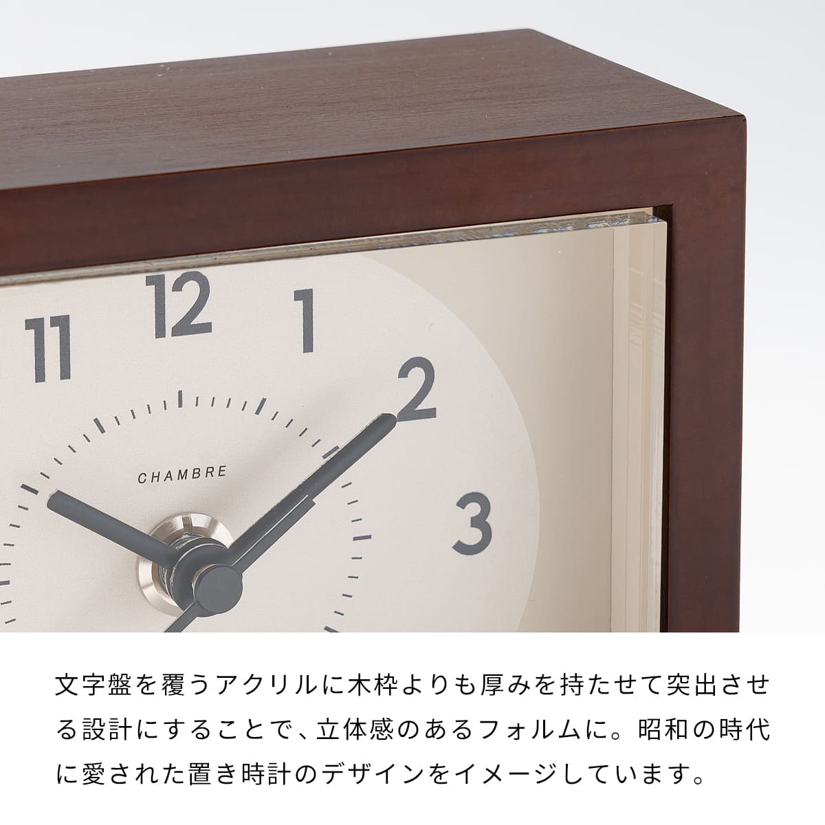 ひのきの置き時計 【DARK BROWN】 : 走人 - 通販 - Yahoo