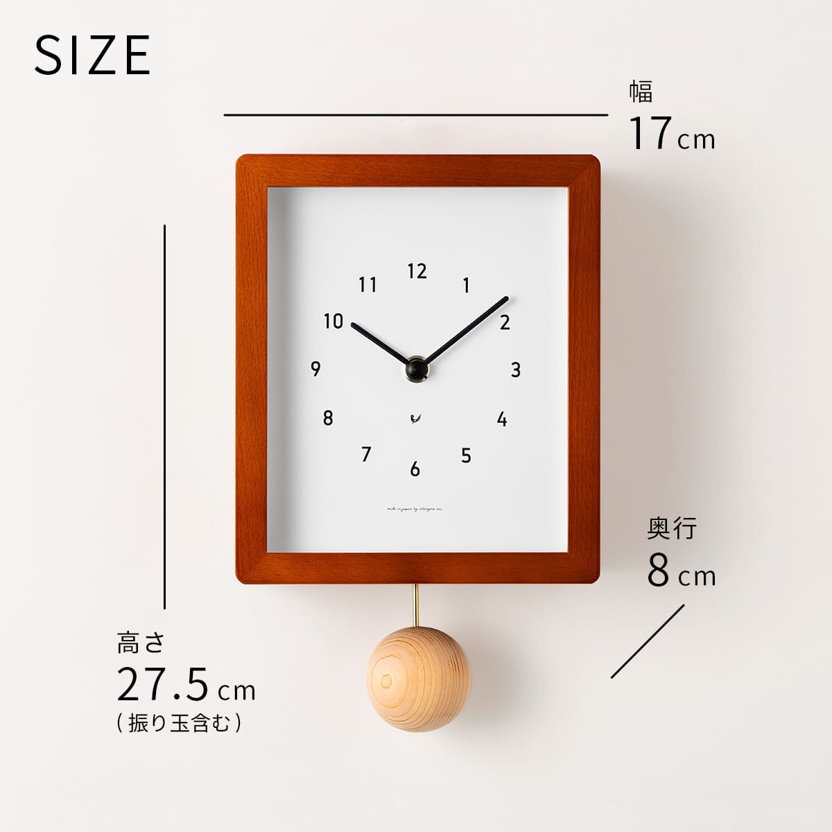 Blanc CLOCK 【CAFE BROWN】 |  | 07