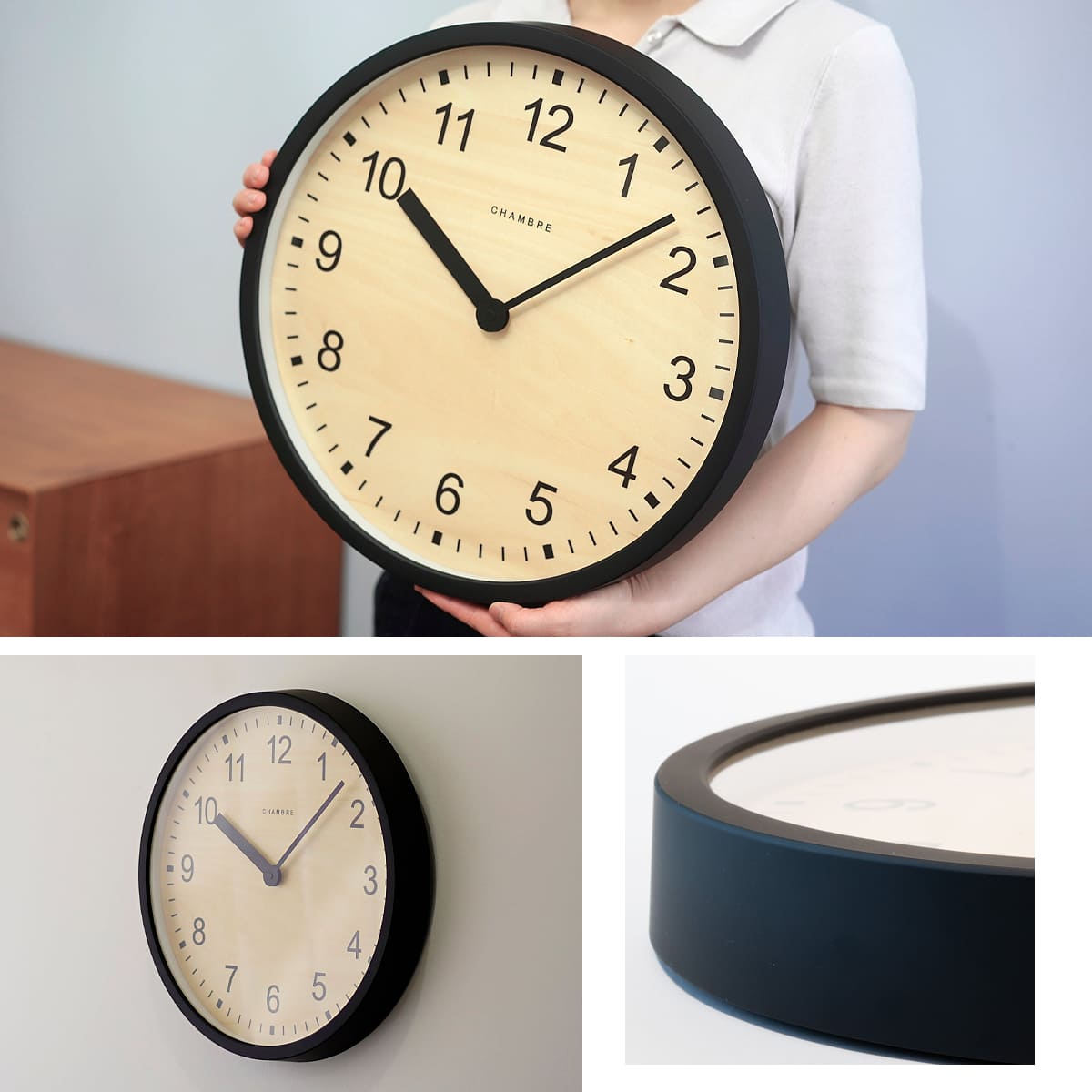 大きな公共時計 【BLACK】 |  | 09