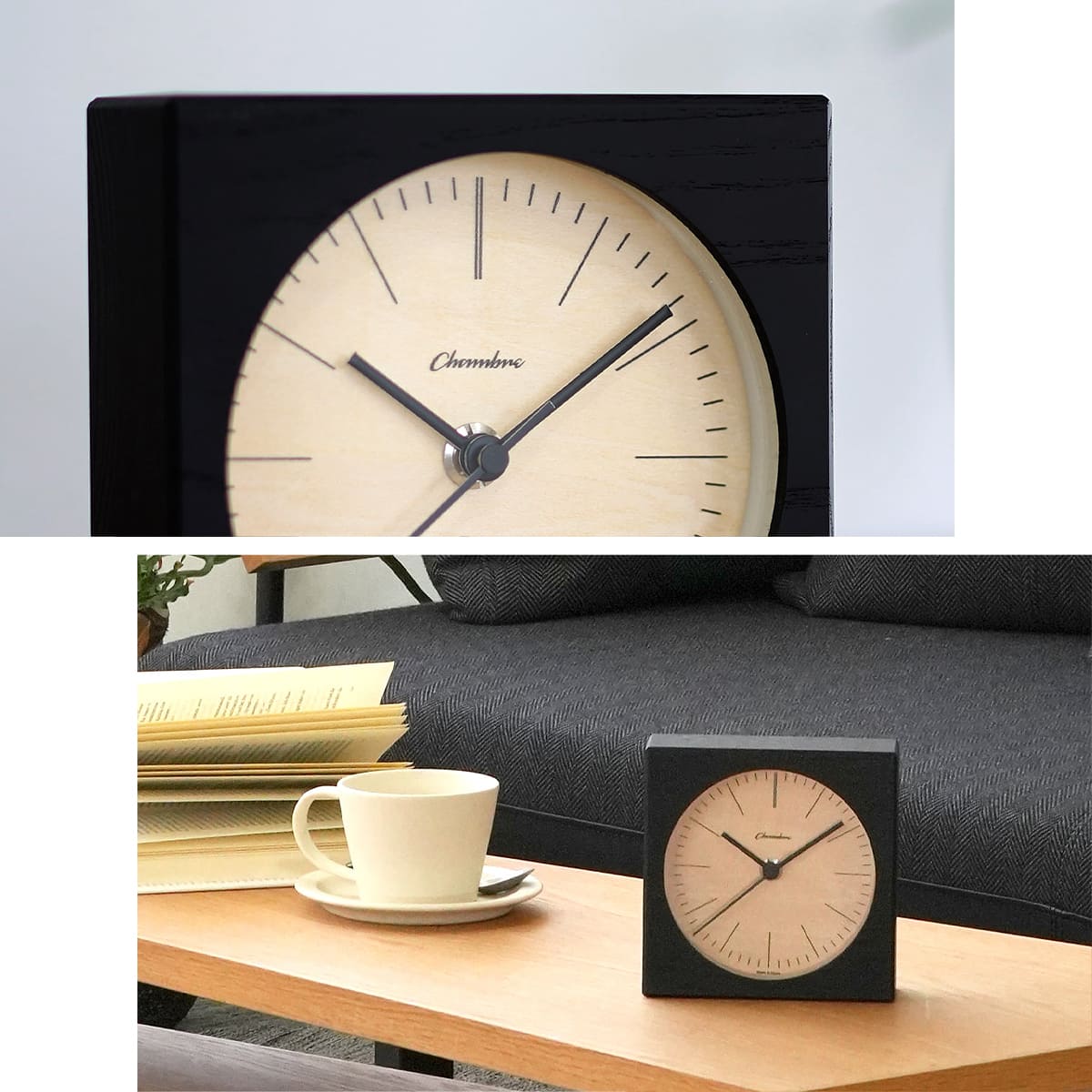 LINE DESK CLOCK 【BLACK】 |  | 09