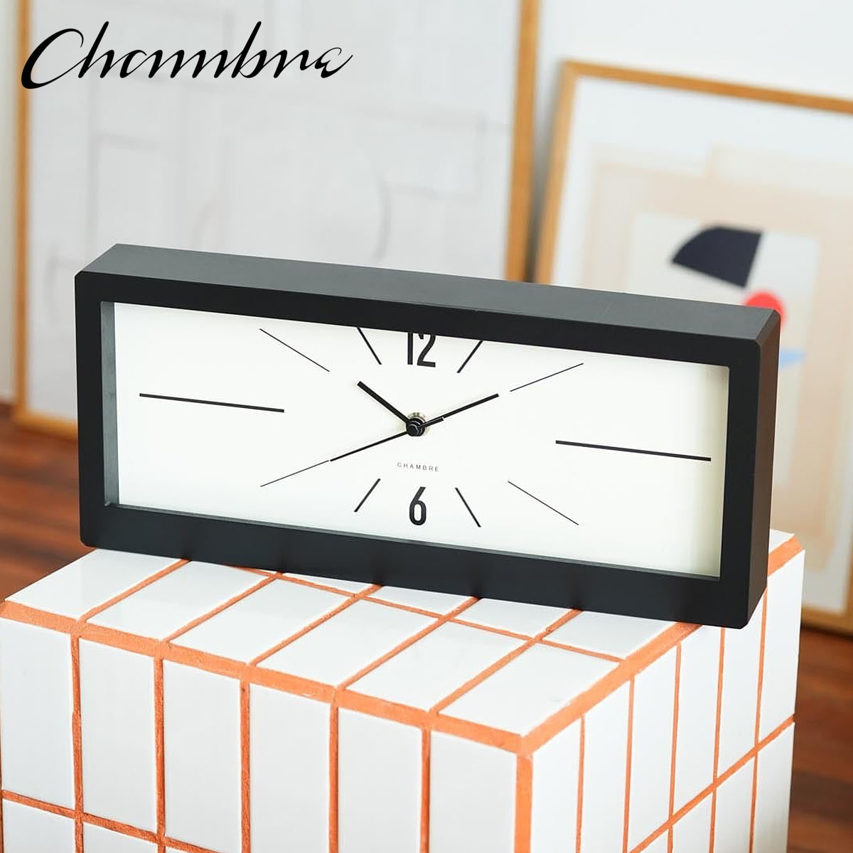 LINEAR CLOCK 【BLACK】 | 