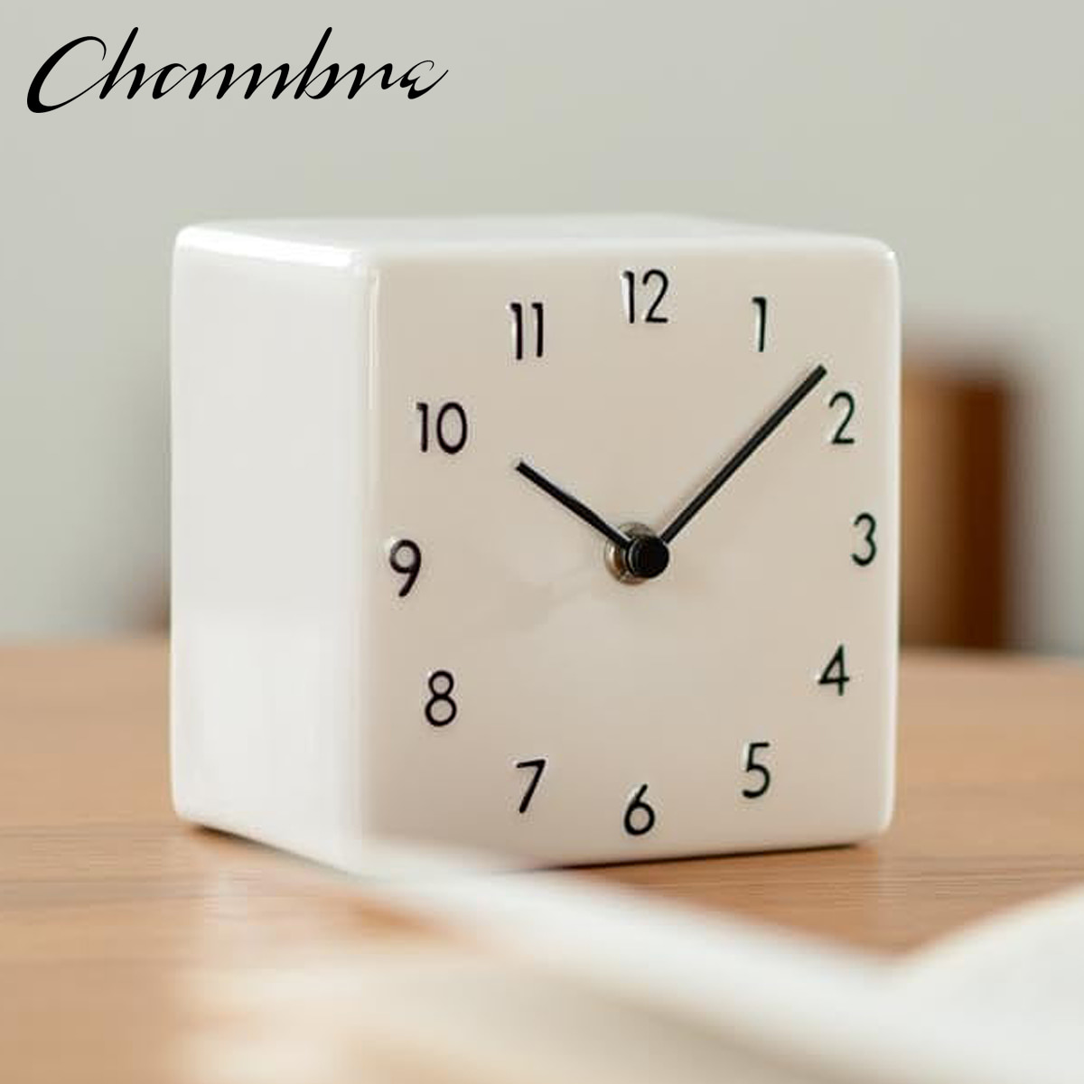 陶器の置き時計 【sumi】 | 