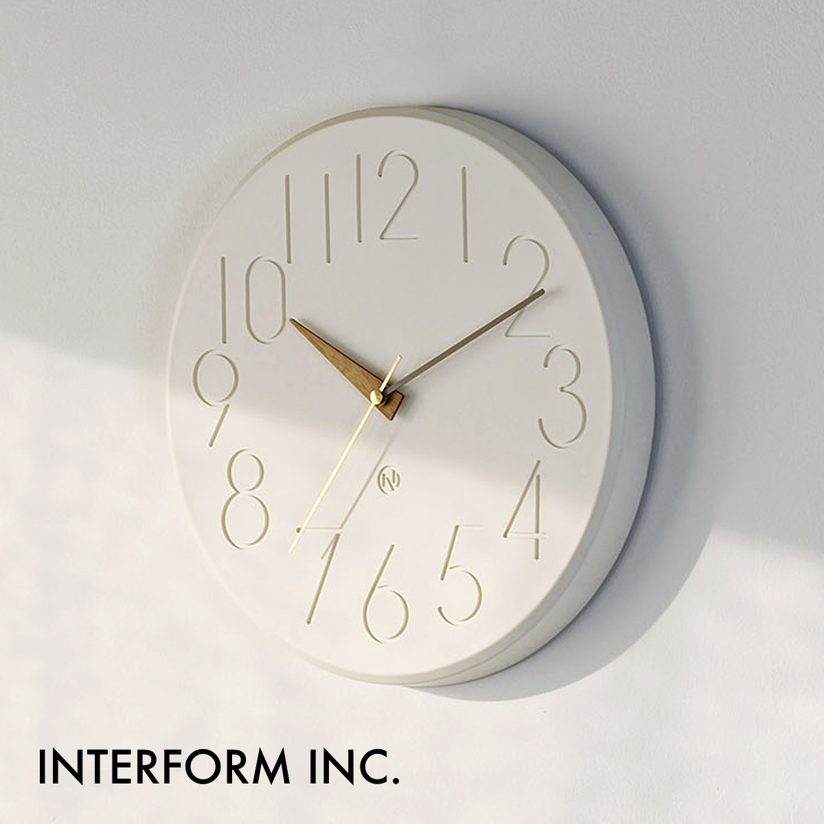 Smuk スムーク ウォールクロック CL-4168 | INTERFORM