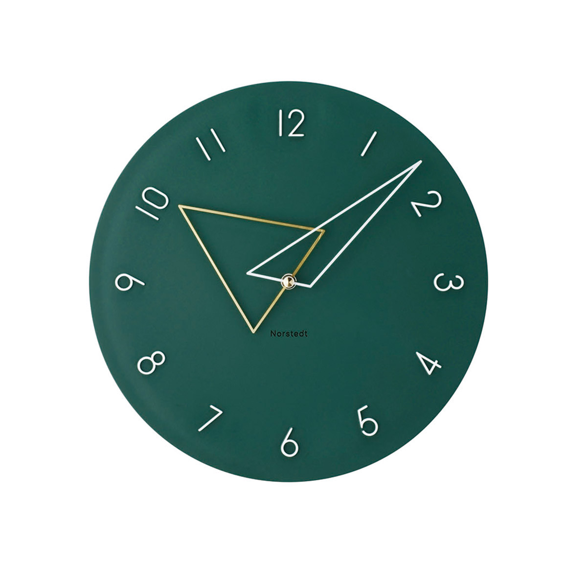 Kolmio コルミオ ウォールクロック グリーン CL-4342 GN | INTERFORM | 09