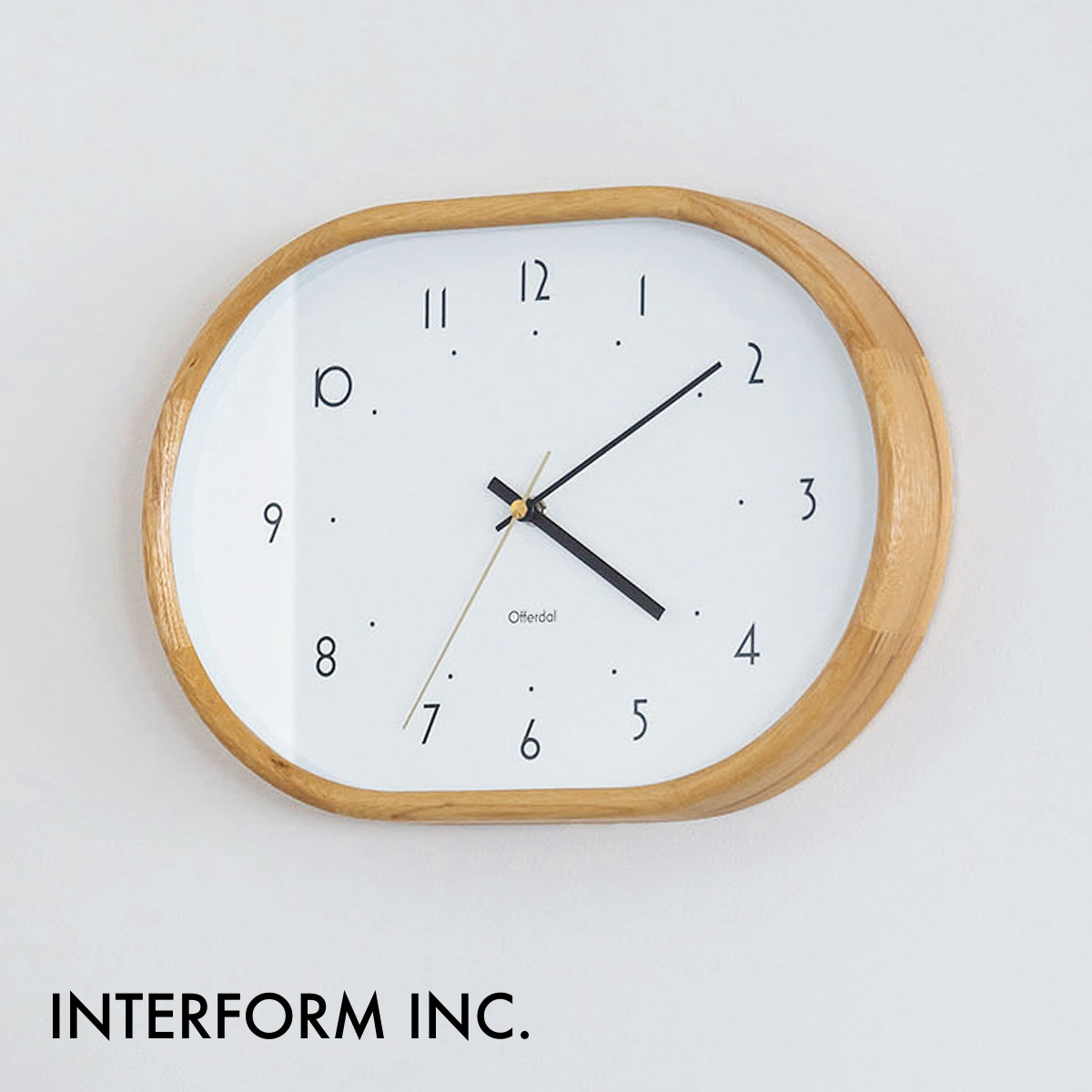 Mutka ムトゥカ ウォールクロック CL-4428 | INTERFORM