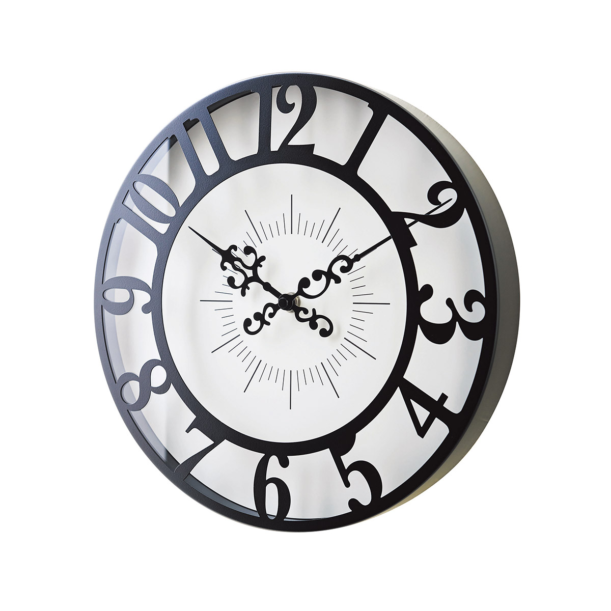 Gisel ジゼル ウォールクロック CL-4960BK | INTERFORM | 05