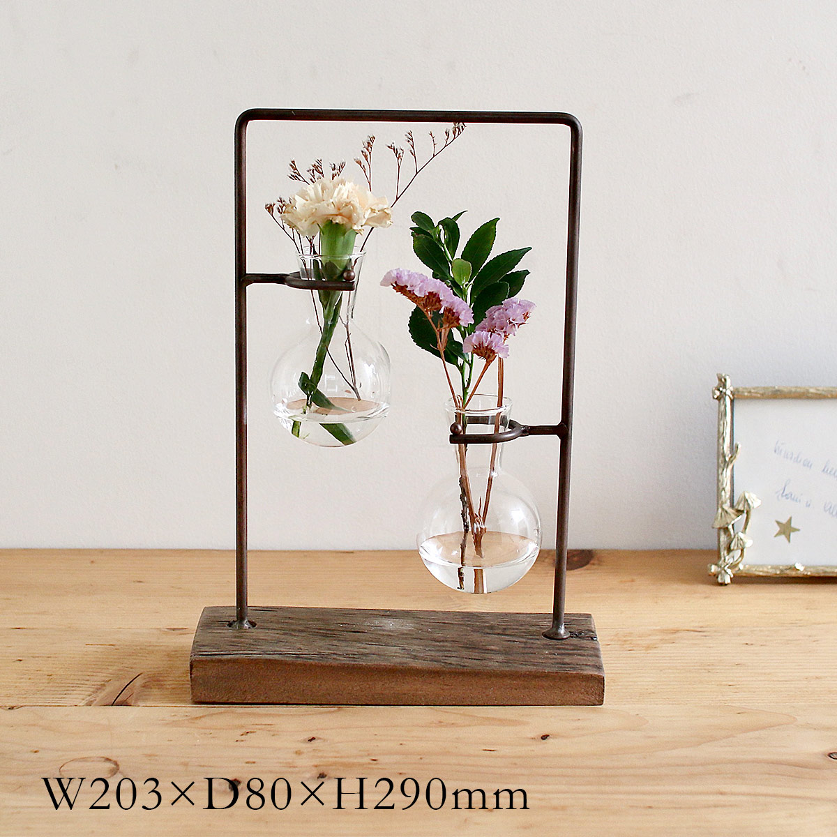 アイアンガラスハンギング 2ボトル SOW ソウ | 