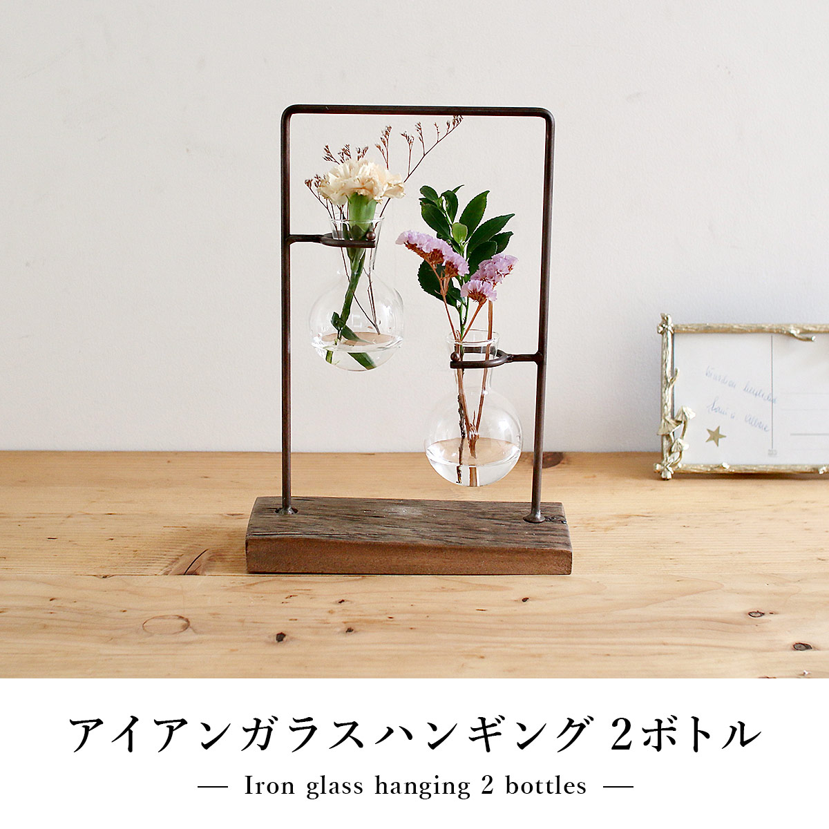 アイアンガラスハンギング 2ボトル SOW ソウ |  | 01