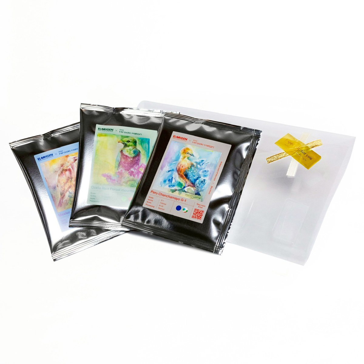 EL ORIGEN（エル オリヘン） スペシャリティコーヒー ドリップバッグ 南米3カ国(3種) ドリップコーヒー パック 10g×3個入 アーティストコラボ ギフト用 |  | 02