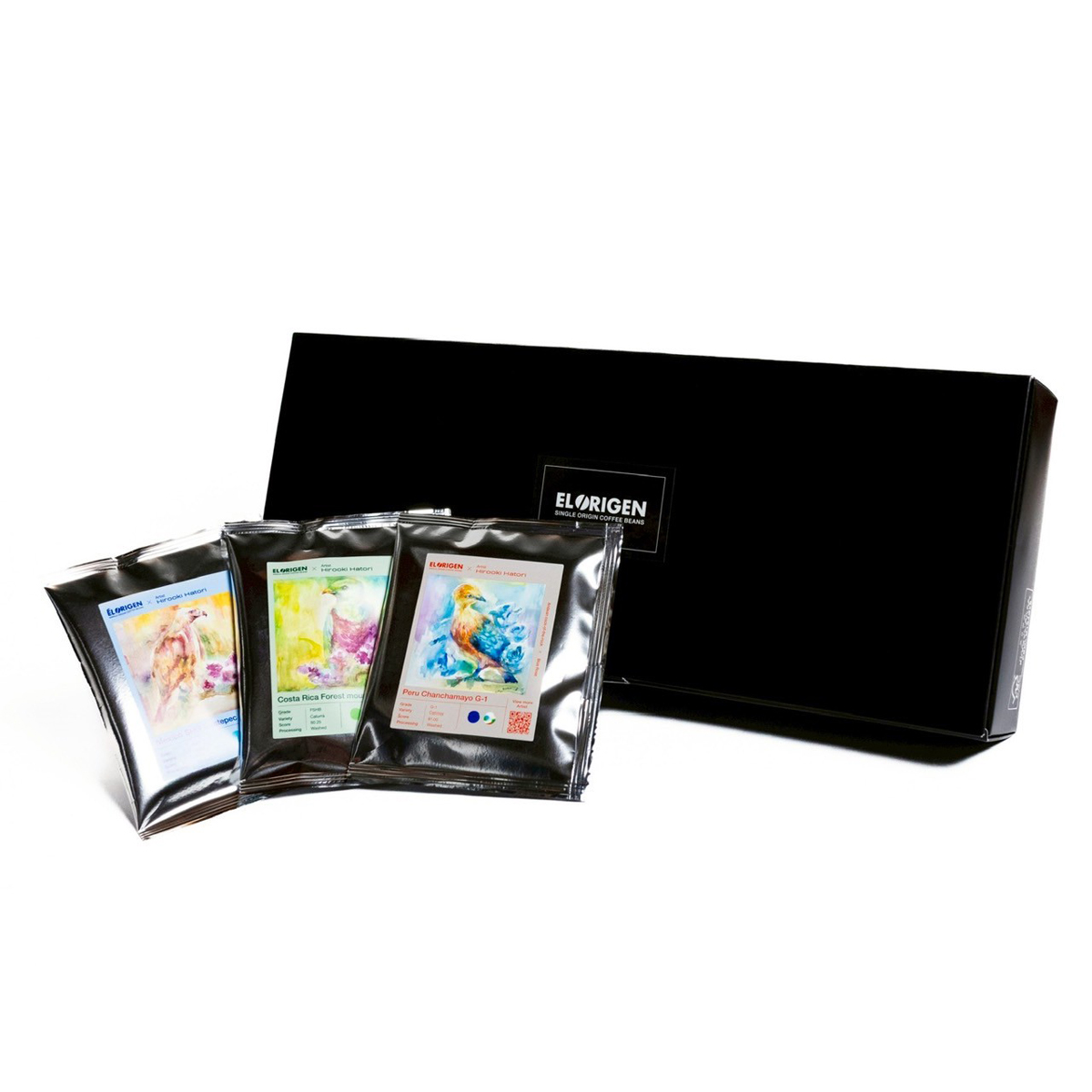 EL ORIGEN（エル オリヘン） スペシャリティコーヒー ドリップバッグ 南米3カ国(3種×5個) ドリップコーヒー パック 10g×15個入 アーティストコラボ ギフト用 |  | 02