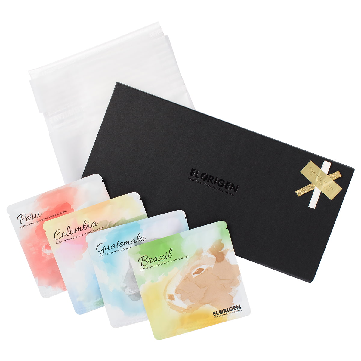 EL ORIGEN（エル オリヘン） スペシャリティコーヒー ドリップバッグ 南米4種アソートパック ドリップコーヒー パック 9g×4個入(4種×1個) ギフト用 |  | 02