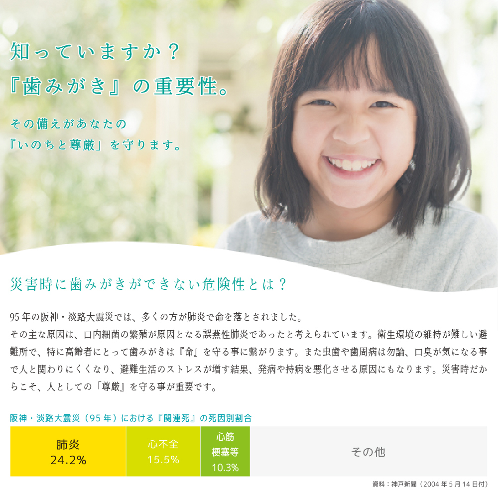 SKK歯みがきシートa 3日分 10枚入り 長期保存対応 | SKK | 05